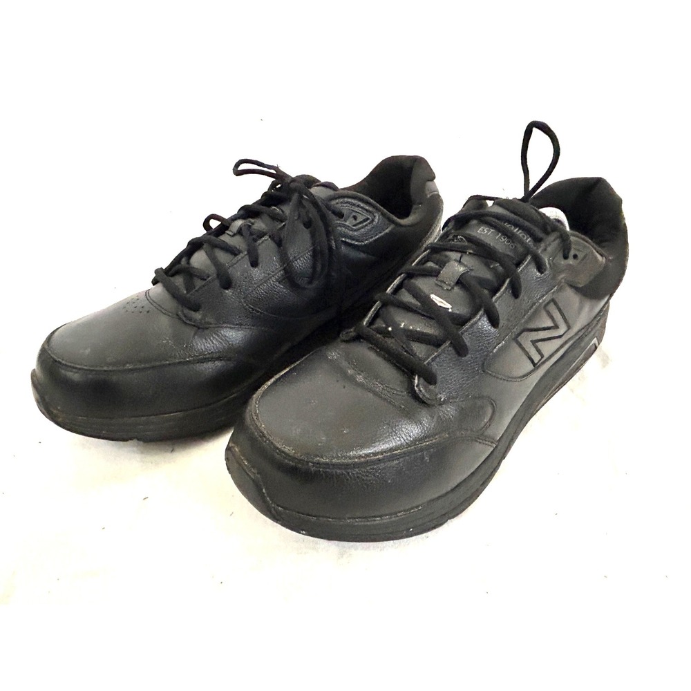 New Balance‎ 928v3 Men's Size 13 2E Black Leather Walking Shoes MW928BK3